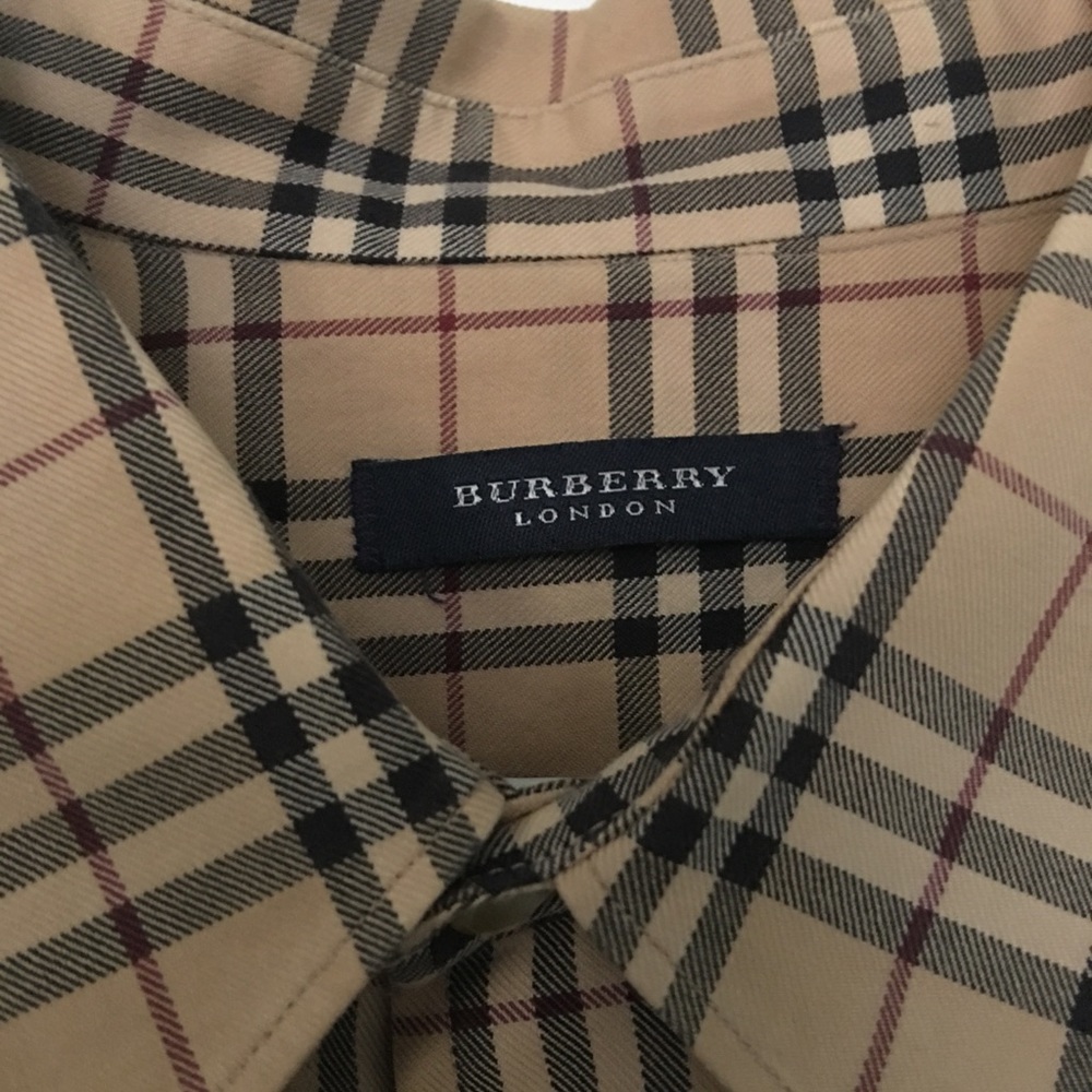 Burberry Mens Shirt Size Large